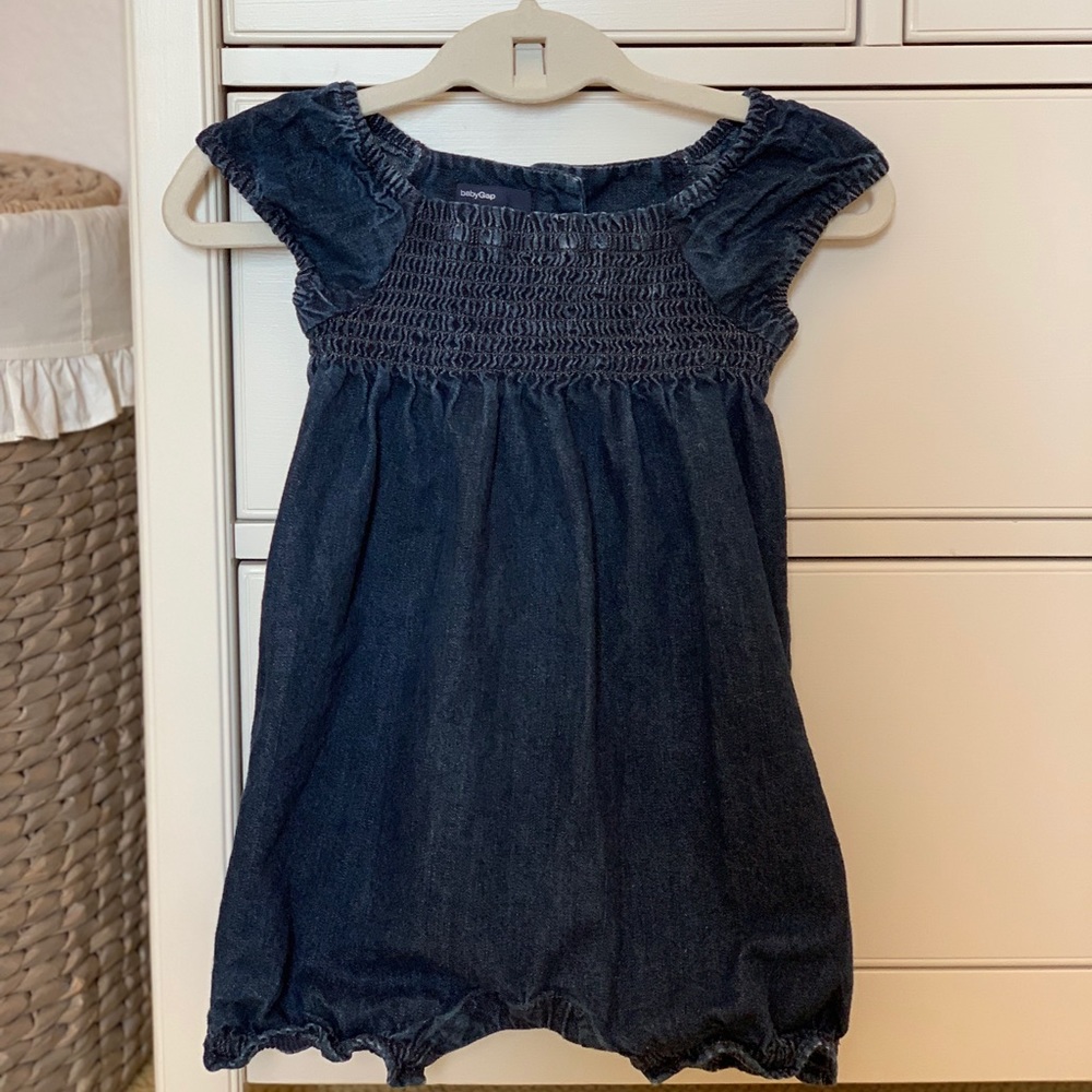 Gap Denim bubble romper